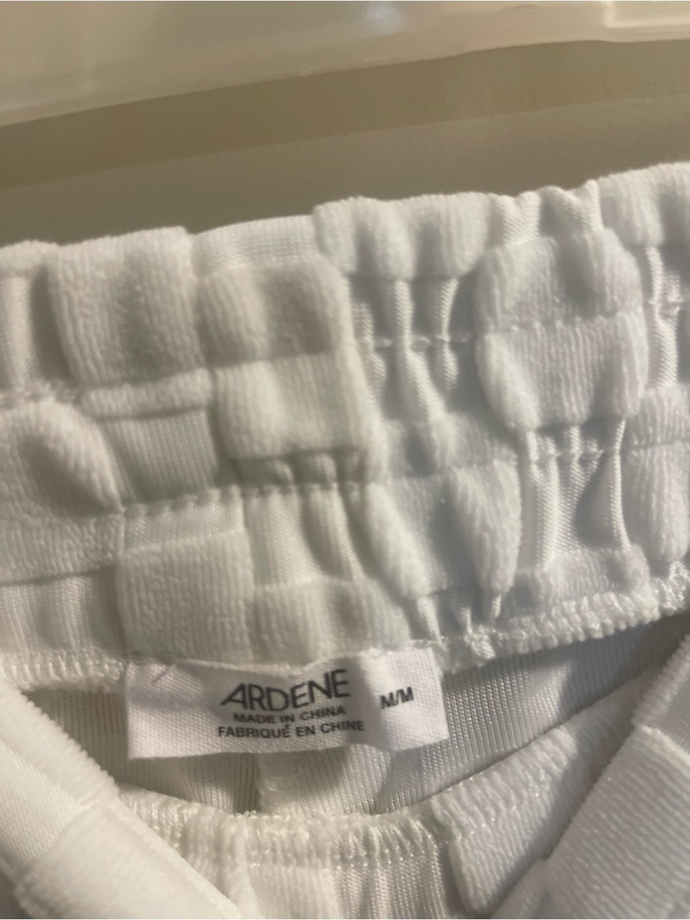 Ardene White Smocked shorts